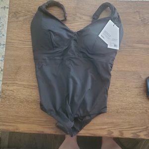 BNWT Knix Deep V One Piece Swimsuit